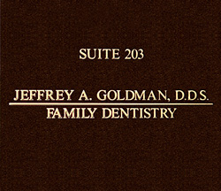 Dentist Office of Jeffrey A. Goldman, DDS